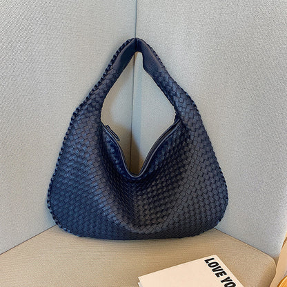 Variant image for Gabrielle | Femme Sac Bandoulière Tissé Pratique avec Poches Intérieures-3