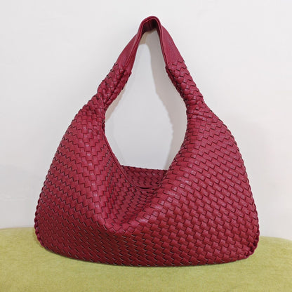 Variant image for Gabrielle | Femme Sac Bandoulière Tissé Pratique avec Poches Intérieures-2