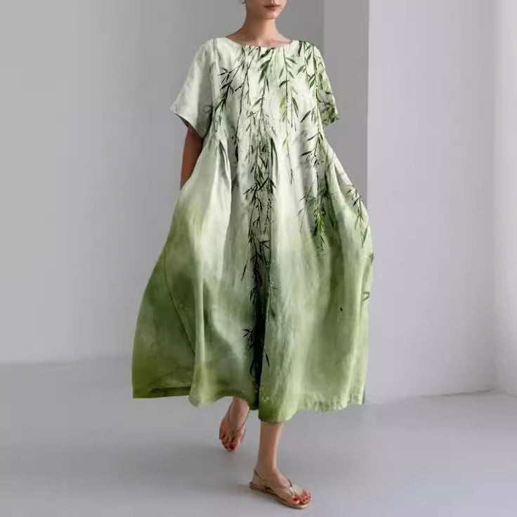 Zoé | Femme Robe Midi Imprimé Floral Chic 5
