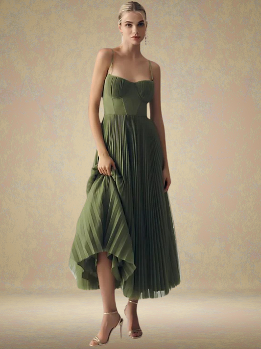 Camille | Femme Robe Longue Été Imprimé Floral Élégant-1