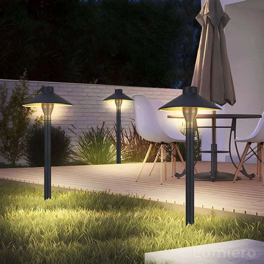 Lampe de jardin LED d'extérieur, IP65, éclairage solaire étanche pour lampes de jardin, 859