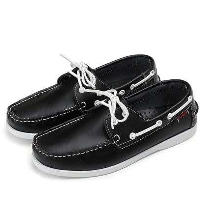Quentin | Homme Chaussures Bateau Cuir Souple Antidérapantes 1