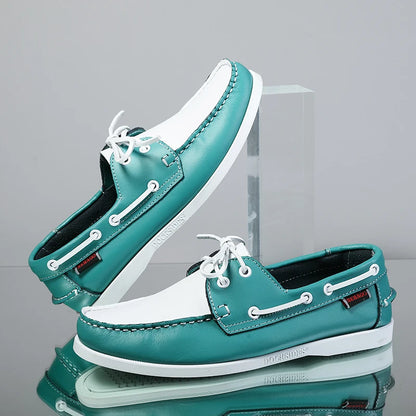 Quentin | Homme Chaussures Bateau Cuir Souple Antidérapantes 2