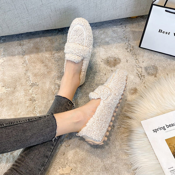 Margaux | Femme Chaussons en Peluche Douillets avec Intérieur Moelleux 4