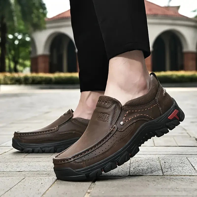 Théo | Homme Mocassins en Cuir Antidérapants Confortables 5