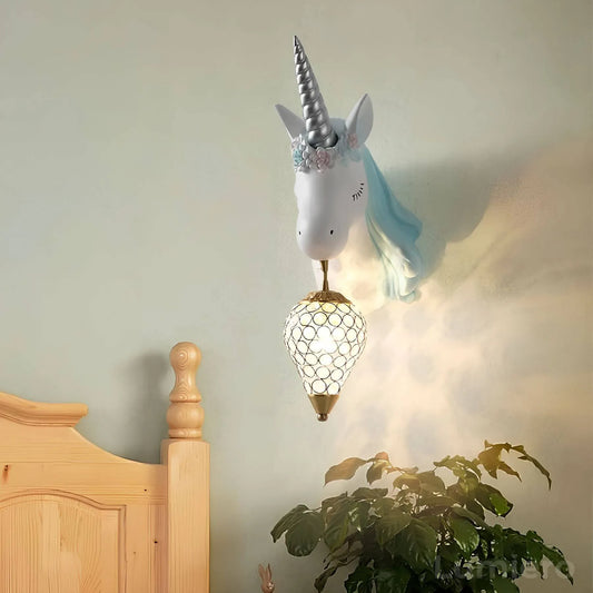 lumiere-licorne-applique-murale