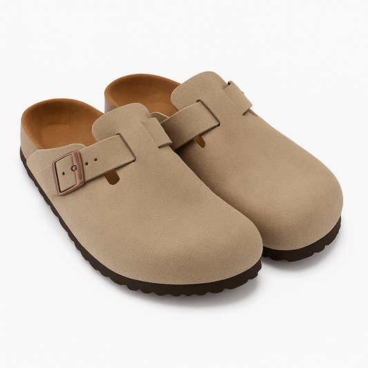 Camille | homme Chaussons en Cuir Décontractés avec Confort Optimal