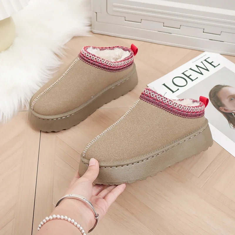 Manon | Femme Chaussons Confortables à Plateforme Élégante 6