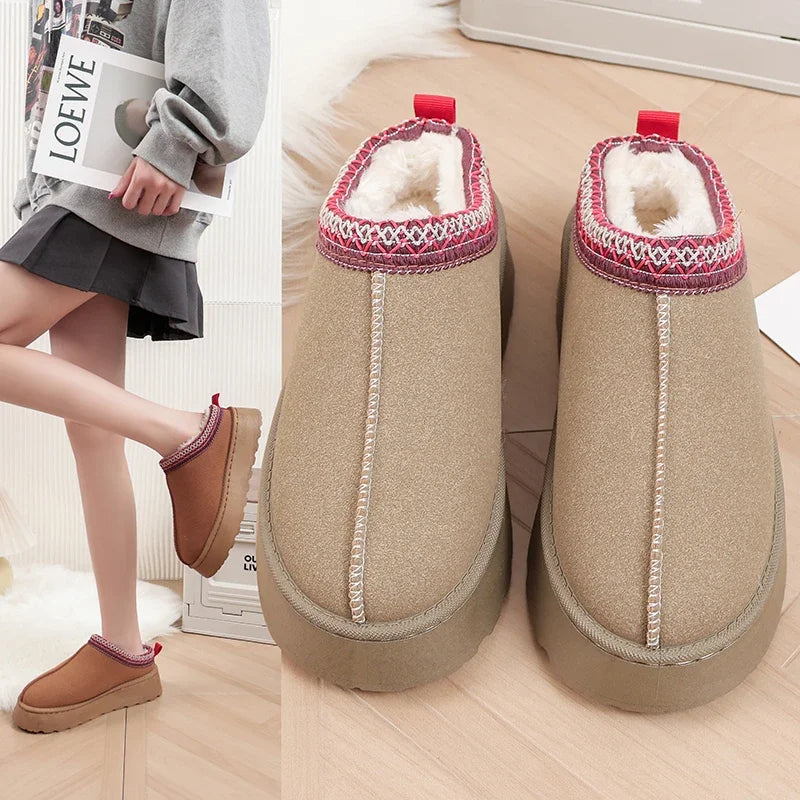 Manon | Femme Chaussons Confortables à Plateforme Élégante 5