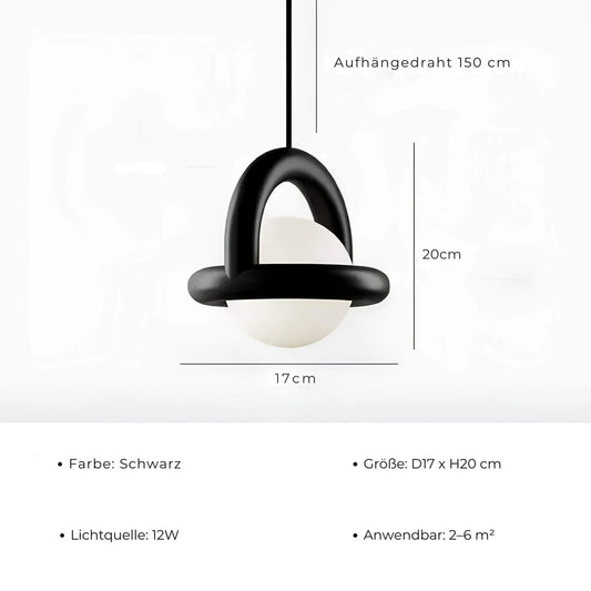 hallshimmer-suspension-lumineuse-spherique-elegante