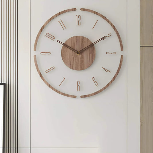 horloge-murale-en-bois-et-acrylique-decoration-moderne- quartz-lumiero