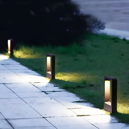 lampe-jardin-extérieure-lampadaire-LED-solaire-allée-terrasse-exterieur-Lumiero