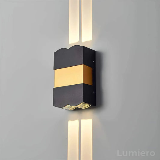 Applique murale LED 12 W, éclairage vers le haut et vers le bas, design élégant, économie d'énergie, Lumiero