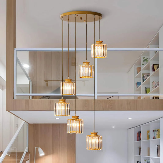 lampe-tambour-en-aluminium-suspendue-moderne-et-elegante