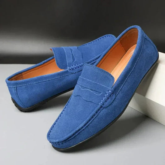 Camille | Femme Mocassins Noir en Cuir Souple avec Semelle Rembourrée-1