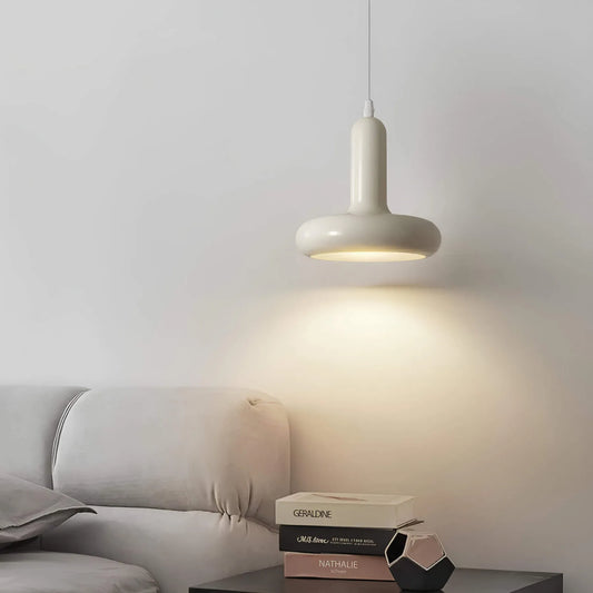 suspension à faisceau ondulé à LED moderne
