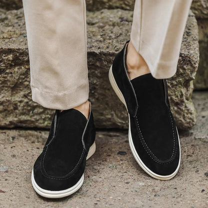 Théo | Homme Mocassins Élégants en Cuir Respirant avec Confort Optimal-3