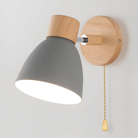 Yadiel - Applique murale en bois scandinave